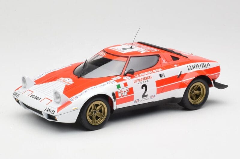 Lancia Stratos HF #2 J-B. Andruet / Biche Winners Tour de Corse 1974 Minichamps 1:18 155741702 Metall