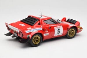 Lancia Stratos HF #6 B. Darniche / A. Mahé Winners Tour de France Automobile 1975 Minichamps 1:18 155751706 Metall - pilt 2/6