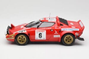 Lancia Stratos HF #6 B. Darniche / A. Mahé Winners Tour de France Automobile 1975 Minichamps 1:18 155751706 Metall - pilt 3/6