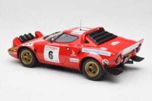 Lancia Stratos HF #6 B. Darniche / A. Mahé Winners Tour de France Automobile 1975 Minichamps 1:18 155751706 Metall - pilt 5/6