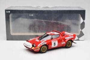 Lancia Stratos HF #6 B. Darniche / A. Mahé Winners Tour de France Automobile 1975 Minichamps 1:18 155751706 Metall - pilt 6/6