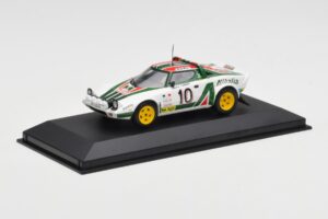 Lancia Stratos #10 Team Alitalia S. Munari / S. Maiga Rally Monte Carlo 1976 Minichamps 1:43 430761210 Metall - pilt 2/4