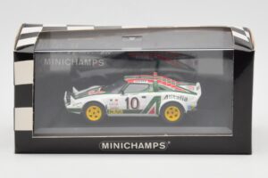 Lancia Stratos #10 Team Alitalia S. Munari / S. Maiga Rally Monte Carlo 1976 Minichamps 1:43 430761210 Metall - pilt 4/4