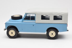 Land Rover Series II 109 Pick Up Closed Sinine MCG 1:18 MCG18094 Metall - pilt 3/6