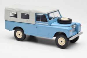 Land Rover Series II 109 Pick Up Closed Sinine MCG 1:18 MCG18094 Metall - pilt 4/6