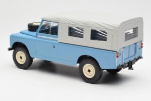 Land Rover Series II 109 Pick Up Closed Sinine MCG 1:18 MCG18094 Metall - pilt 5/6