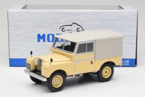 Land Rover 88 Series 1 Hard Top Hele Beež MCG 1:18 MCG18368 Metall - pilt 6/6