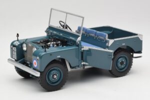 Land Rover 88 Series I Helesinine Minichamps 1:18 150168907 Metall - pilt 2/8