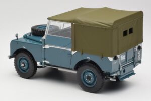 Land Rover 88 Series I Helesinine Minichamps 1:18 150168907 Metall - pilt 7/8
