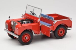 Land Rover 88 Series I Punane Minichamps 1:18 150168910 Metall - pilt 2/8