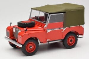 Land Rover 88 Series I Punane Minichamps 1:18 150168910 Metall