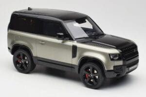 Land Rover Defender 90 HSE P400 L663 Pangea Green Metallic GT Spirit 1:18 GT517 Vaik - pilt 4/6