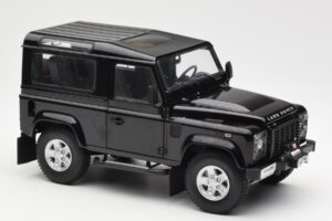 Land Rover Defender 90 Santorini Must Metallik Kyosho 1:18 08901BK Metall - pilt 6/8