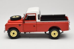 Land Rover Series I 109 Pickup Punane Eagle Collectibles 1:18 440500 Metall - pilt 4/8
