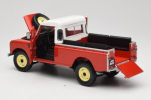 Land Rover Series I 109 Pickup Punane Eagle Collectibles 1:18 440500 Metall - pilt 5/8