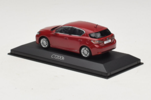 Lexus CT200h Punane Minichamps 1:43 LEXUS002 Metall - pilt 3/4