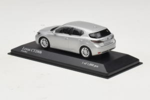 Lexus CT200h Hõbe Minichamps 1:43 410166001 Metall - pilt 3/4