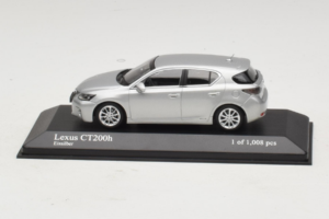 Lexus CT200h Hõbe Minichamps 1:43 410166001 Metall
