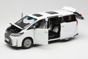 Lexus LM300h White Pearl Kyosho 1:18 08963WP Metall - pilt 2/8