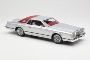 Lincoln Continental Mark V Coupe Hõbedane BoS Models 1:18 BOS084 Vaik - pilt 4/6