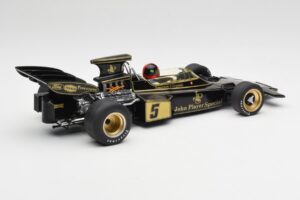Lotus 72D #5 E. Fittipaldi John Player Special GP Spain 1972 MCG 1:18 MCG18610F Metall - pilt 3/6