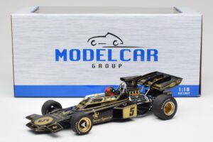 Lotus 72D #5 E. Fittipaldi John Player Special GP Spain 1972 MCG 1:18 MCG18610F Metall - pilt 6/6