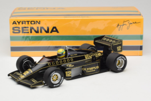 Lotus 97T Renault #12 A. Senna Team Lotus 1985 Minichamps 1:18 540851812 Metall - pilt 7/7