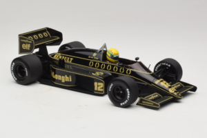 Lotus 98T Renault #12 A. Senna Team Lotus 1986 Minichamps 1:18 540861812 Metall - pilt 4/7