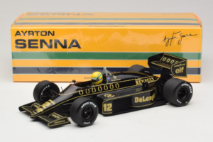Lotus 98T Renault #12 A. Senna Team Lotus 1986 Minichamps 1:18 540861812 Metall - pilt 7/7