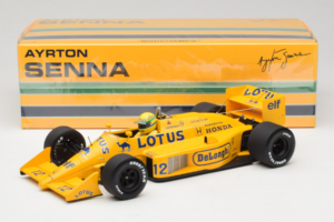 Lotus 99T Honda #12 A. Senna Team Lotus 1987 Minichamps 1:18 540871812 Metall - pilt 7/7