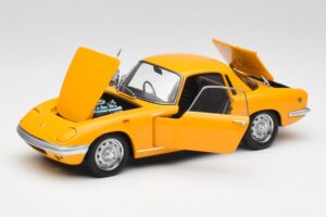 Lotus Elan S/E Racing Kollane AUTOart 1:18 75352 Metall - pilt 2/8