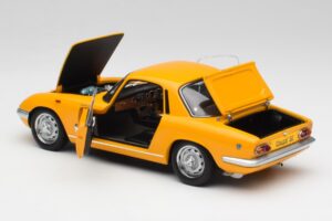 Lotus Elan S/E Racing Kollane AUTOart 1:18 75352 Metall - pilt 5/8
