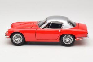Lotus Elise S1 Punane & Hõbedane Whitebox 1:18 WB18003 Metall - pilt 4/8