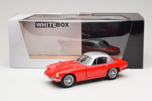 Lotus Elise S1 Punane & Hõbedane Whitebox 1:18 WB18003 Metall - pilt 8/8