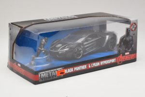 Lykan HyperSport Black Panther Koos Kujuga Metals Diecast 1:24 99723 Metall - pilt 2/3