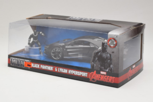 Lykan HyperSport Black Panther Koos Kujuga Metals Diecast 1:24 99723 Metall - pilt 3/3