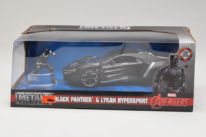 Lykan HyperSport Black Panther Koos Kujuga Metals Diecast 1:24 99723 Metall