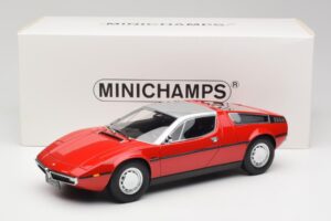 Maserati Bora Punane & Hõbedane Minichamps 1:18 107123721 Vaik - pilt 6/6