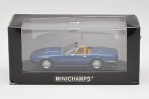 Maserati Ghibli Spyder Sinine Minichamps 1:43 400123330 Metall - pilt 4/4
