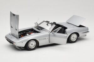 Maserati Ghibli Spyder Hõbedane Minichamps 1:18 100122330 Metall - pilt 2/7