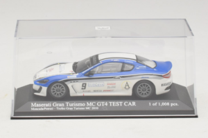 Maserati GranTurismo MC GT4 #9 Moncada / Petrini Maserati MC 2010 Minichamps 1:43 400101209 Metall - pilt 5/5