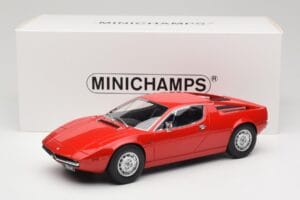 Maserati Merak Punane Minichamps 1:18 107123761 Vaik - pilt 6/6