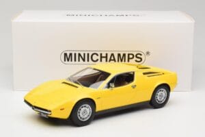 Maserati Merak Kollane Minichamps 1:18 107123760 Vaik - pilt 6/6
