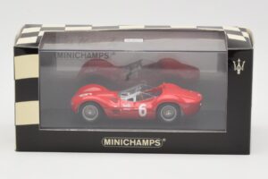Maserati Tipo 61 #6 R. Penske SCCA National Race Meadowdale 1961 Minichamps 1:43 400611206 Metall - pilt 4/4