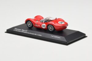 Maserati Tipo 61 #98 C. Shelby Times Mirror Grand Prix Riverside 1960 Minichamps 1:43 400601298 Metall - pilt 3/4