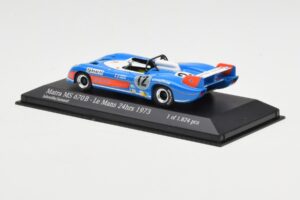 Matra Simca MS670B #12 J-P. Beltoise / J-P. Jabouille / J-P. Jaussaud 24 Hours of Le Mans 1973 Minichamps 1:43 430731112 Meta - pilt 3/4