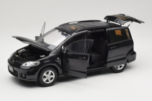 Mazda 5 Must Paudi Model 1:18 2169BK Metall - pilt 2/8