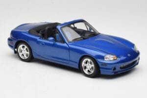 Mazda MX-5 NA 10th Anniversary Blue Metallic Gate 1:18 01071 Metall - pilt 6/8