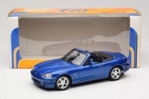 Mazda MX-5 NA 10th Anniversary Blue Metallic Gate 1:18 01071 Metall - pilt 8/8