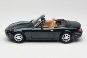 Mazda MX-5 NA Emerald Green Gate 1:18 01017 Metall - pilt 4/8